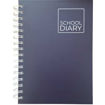 Picture of SCHOLASTIC DIARY HARD SPIRAL NAVY BLUE